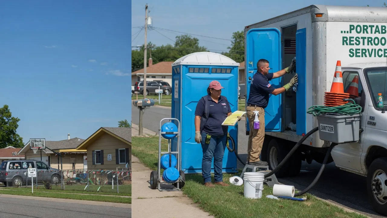 Portable Toilet Rental in La Plata, MO near me